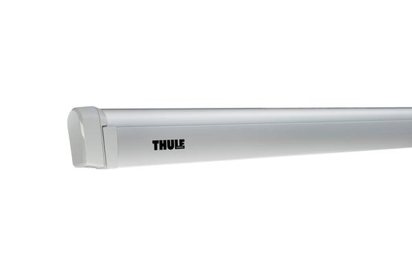 Markise Thule Omnistor 4200 Länge 260, Gehäuse silber eloxiert, Tuch Mystic grau